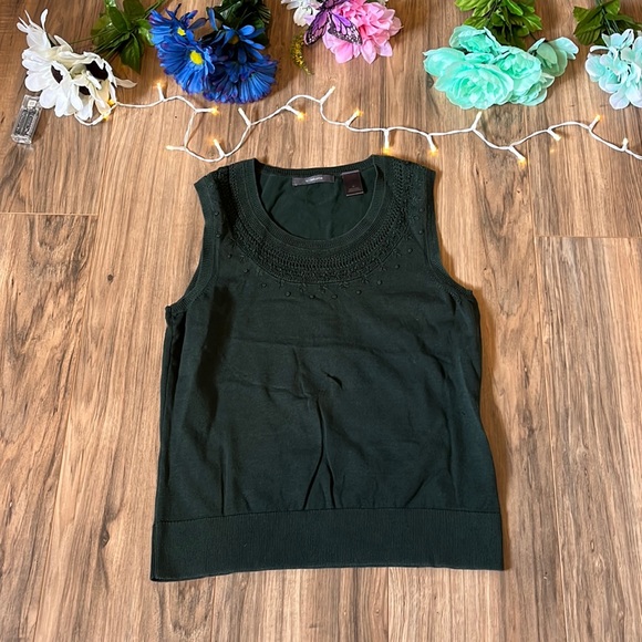 Liz Claiborne Sweaters - Emerald Green Sweater Vest